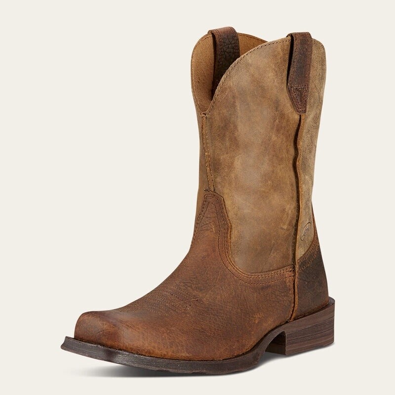 Rambler Square Toe Earth Western Boot, Size: 7, Width: D