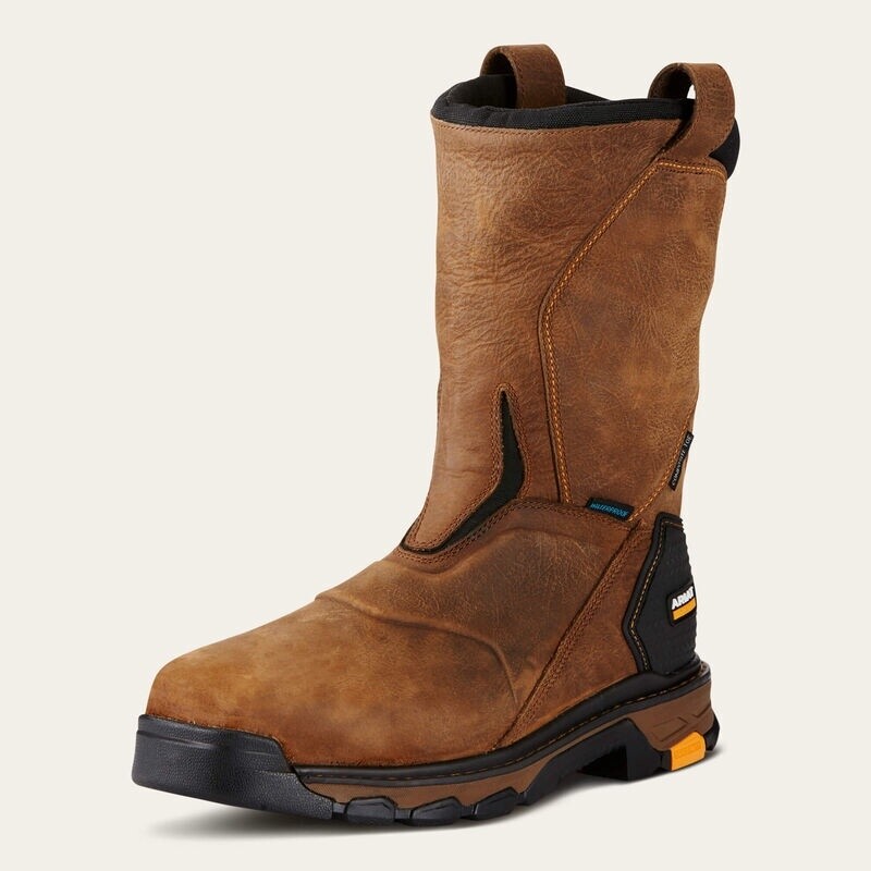 Intrepid Pull-On Waterproof Composite Toe Work Boot, Size: 9, Width: D