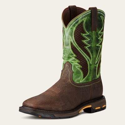 Bruin Brown WorkHog Wide Square Toe VentTEK Work Boot