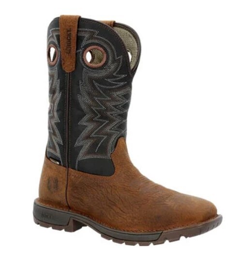 Brown Legacy 32 Steel Toe Waterproof Western Boot
