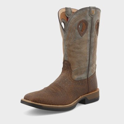 Brown &amp; Grey 12&quot; Tech X Western Boot
