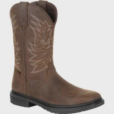 Worksmart 11&quot; Waterproof Western Boots