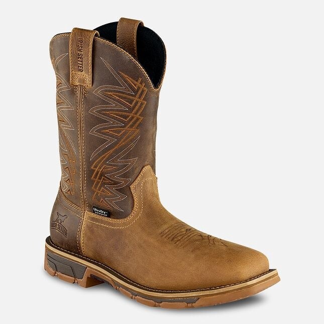 Light Brown Marshall Soft Toe Boot