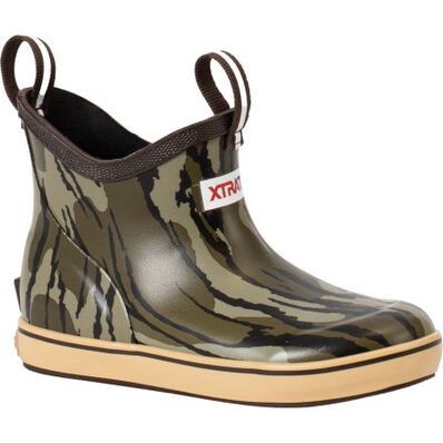 Youth Camo Ankle Deck Boots