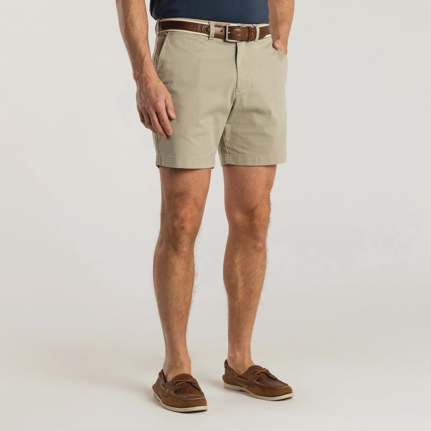 7 Inch Gold School Shorts, Color: 34-Kahki, Waist: W30