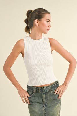 Find Your Way Ribbed Tank Top