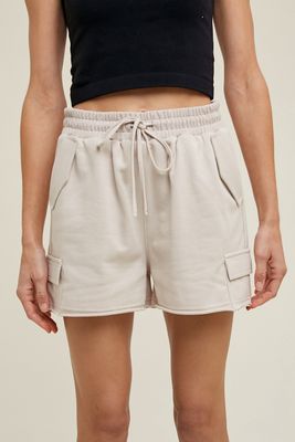 Lounge Around Cargo Sweat Shorts