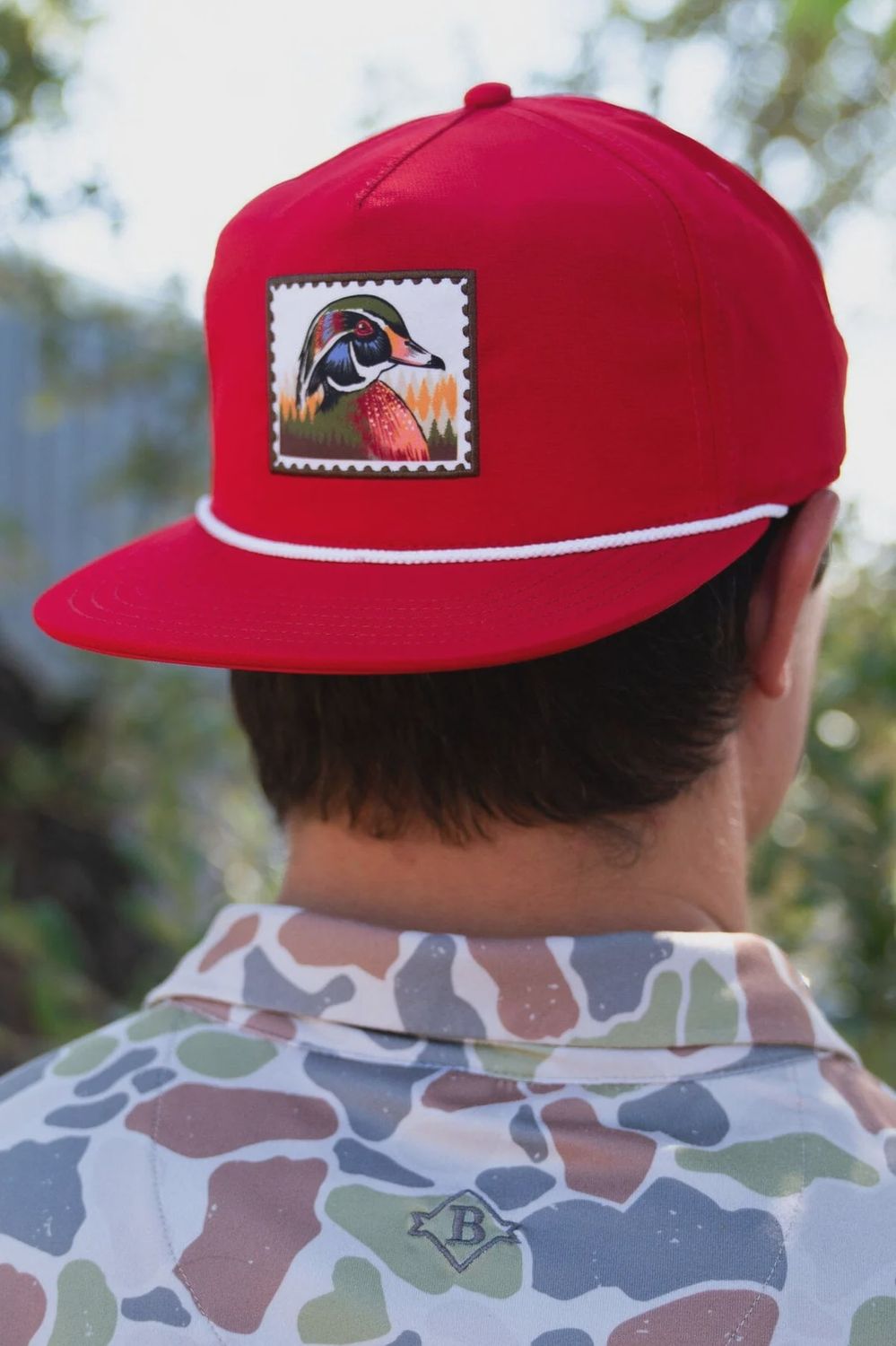 Red Duck Stamp Cap