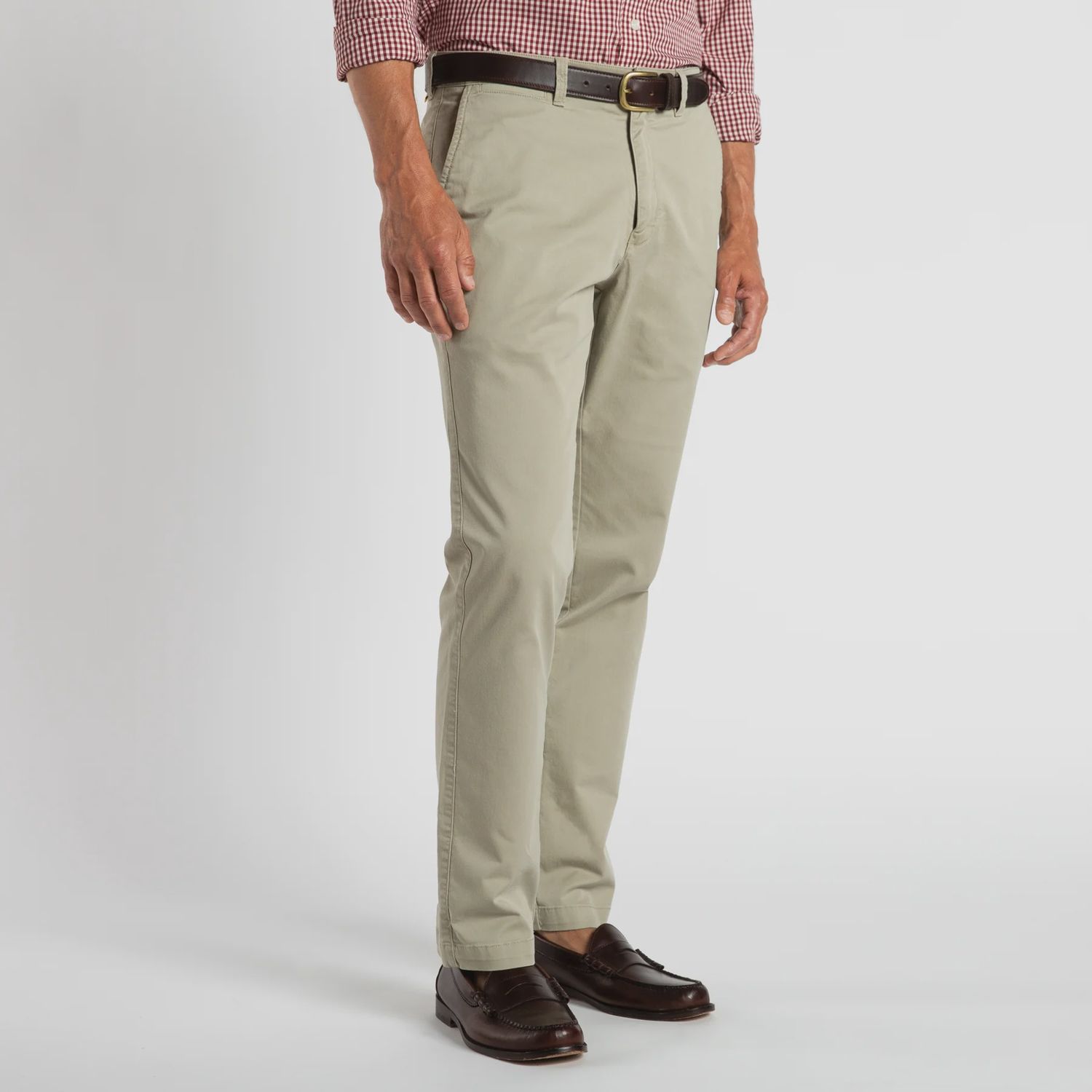 Duck Head Gold School Chino, Color: 034-Khaki, Waist: W28, Length: L36