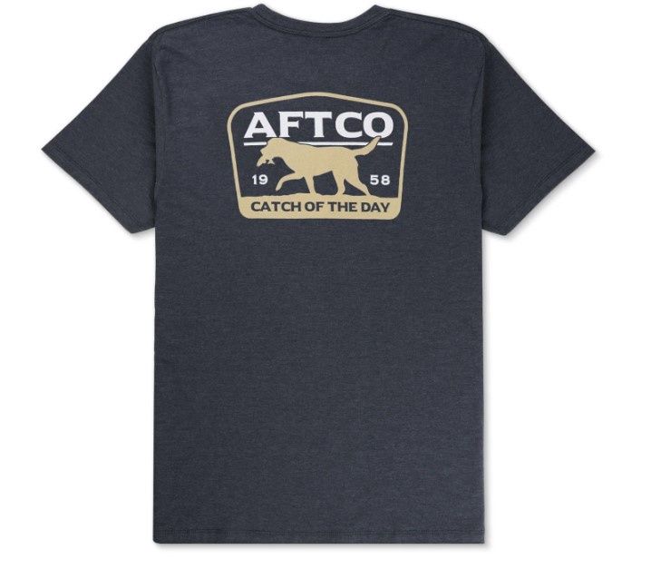 Fetch Short Sleeve Tshirt, Color: CHHR-Charcoal Heather, Size: SML