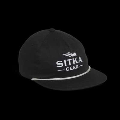Cornerstone Unstructured Snapback Hat - Sitka Black