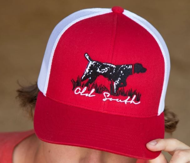 Pointer Trucker Hat, Color: Red