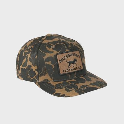 Waxed Backwater Hat - Duck Camo