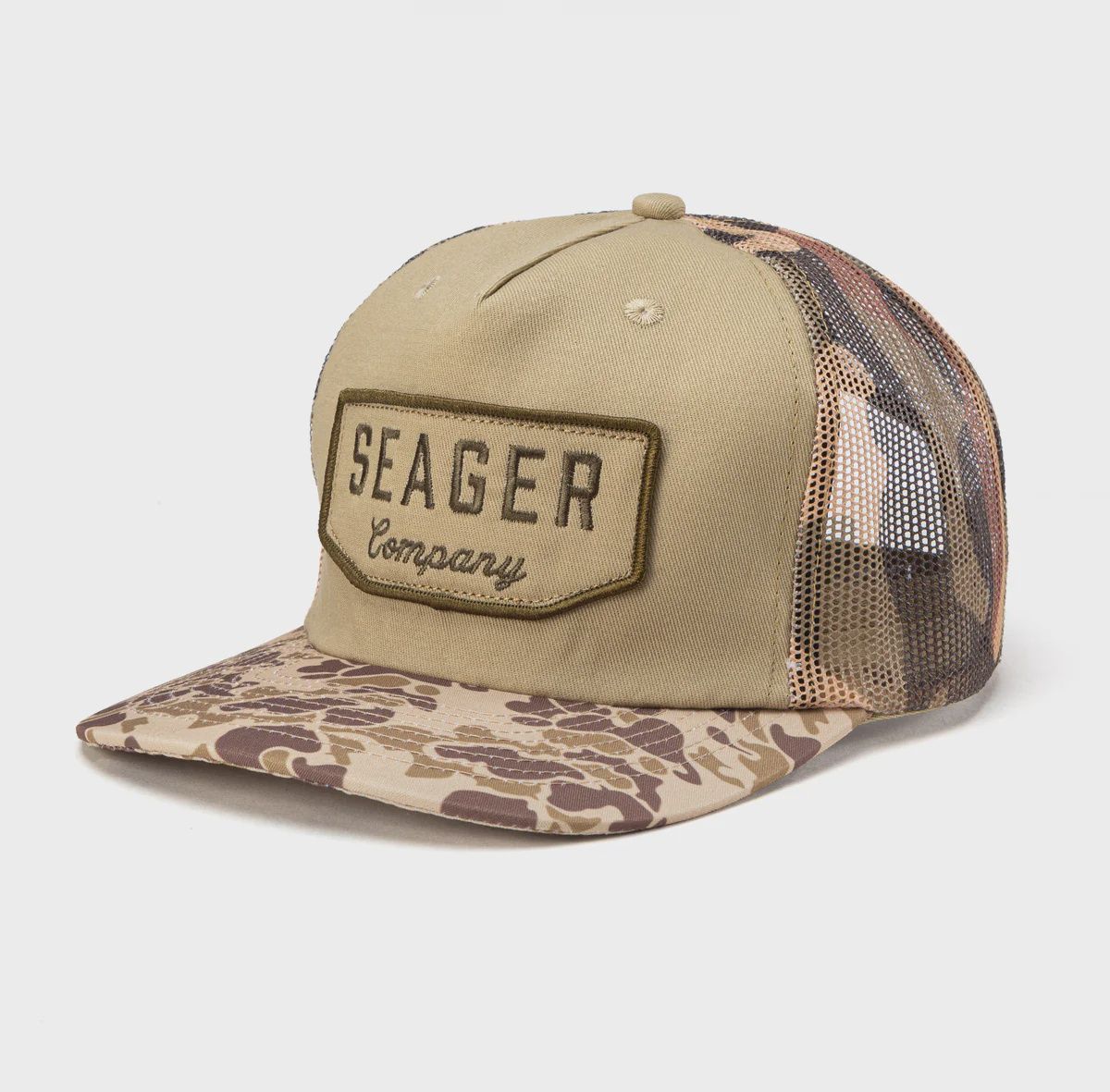 Wilson Mesh Snapback Hat - Duck Camo