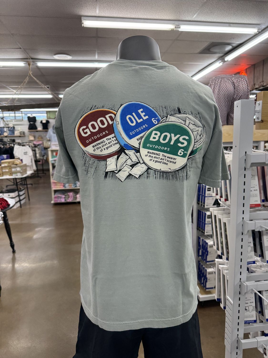 Buzz Pouches SS Tee, Size: SML