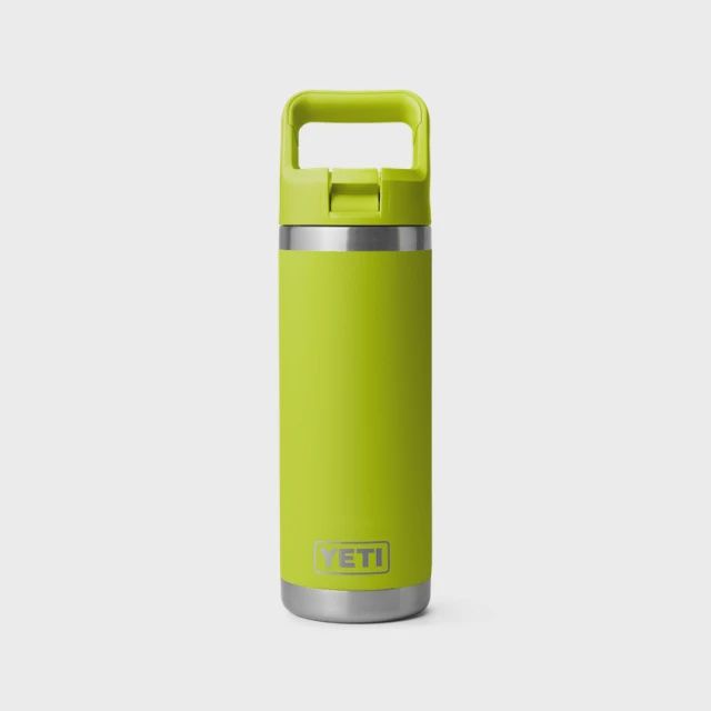 Rambler 18oz Bottle w/ Straw, Color: Chartreuse