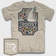 Roost Camo Shield Short Sleeve Tee