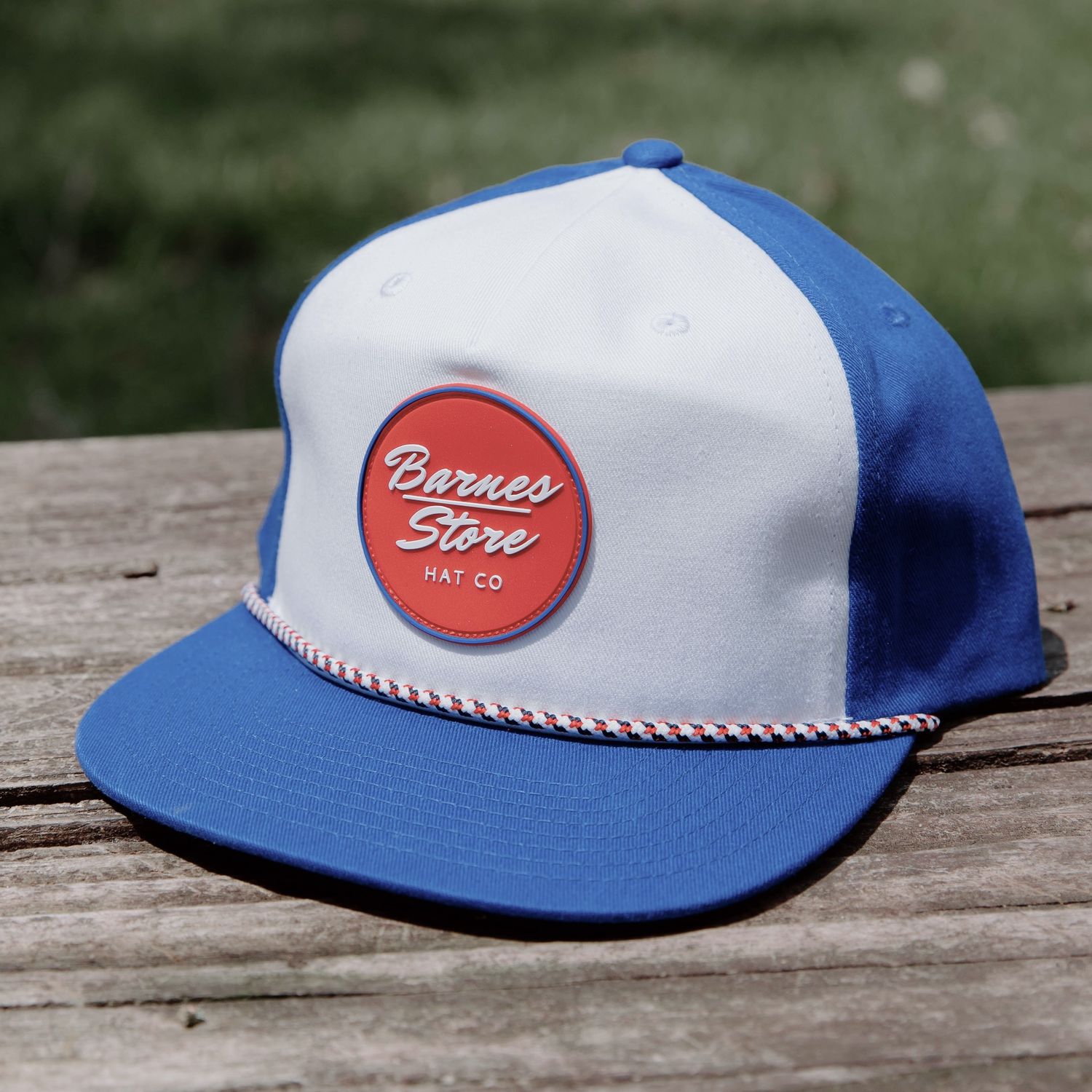 Chop Rubber Patch Rope Hat