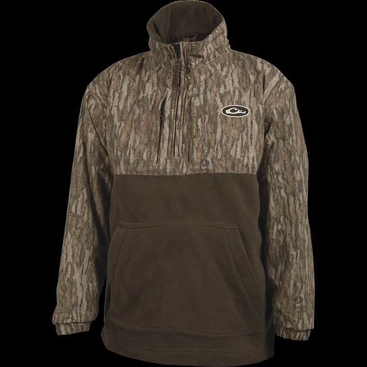 Youth MST Eqwader Qtr Zip, Color: Bottomland, Size: YTH-08