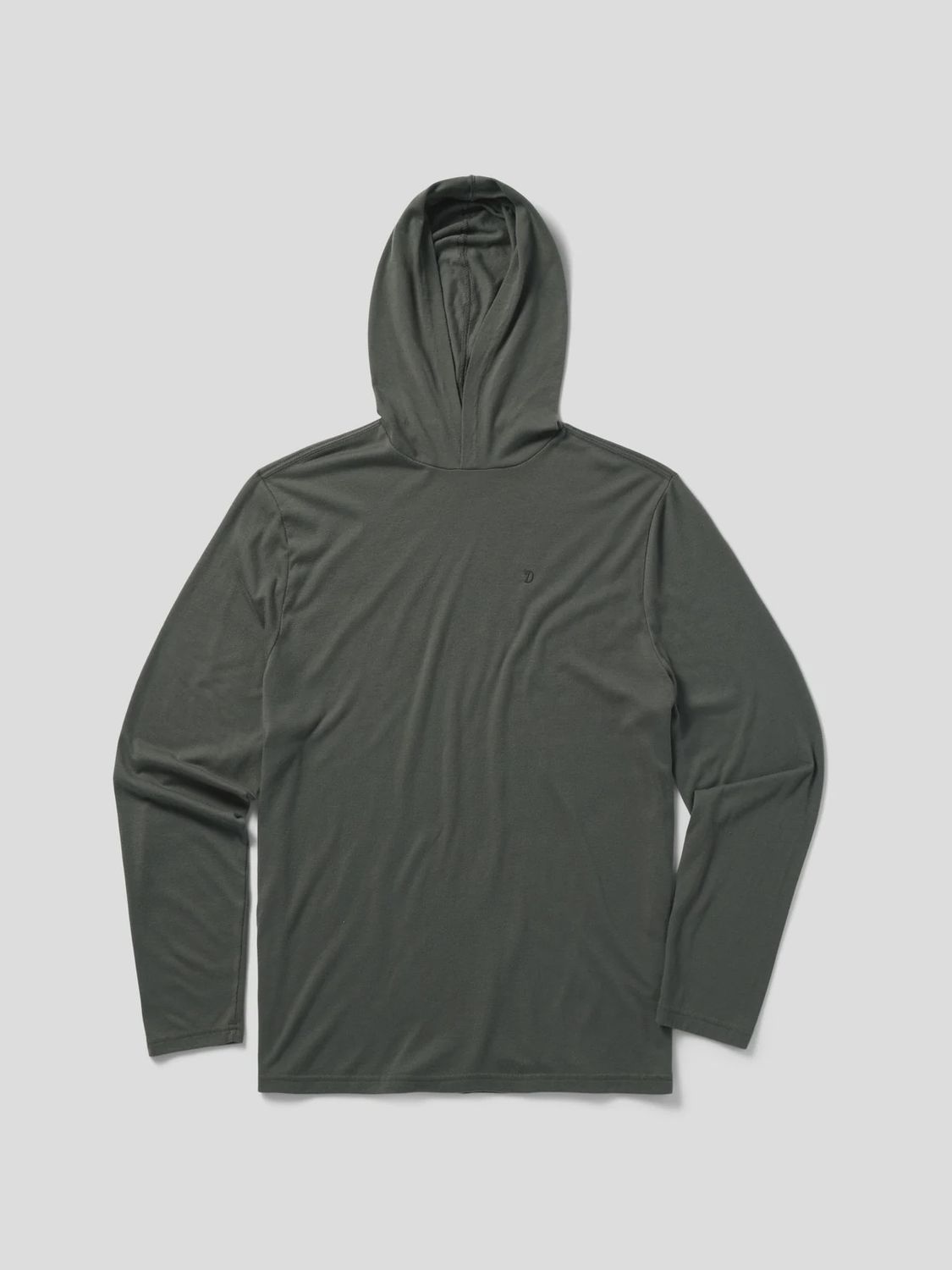 Men's Essential Drirelease Hoodie, Color: Raven, Size: MED
