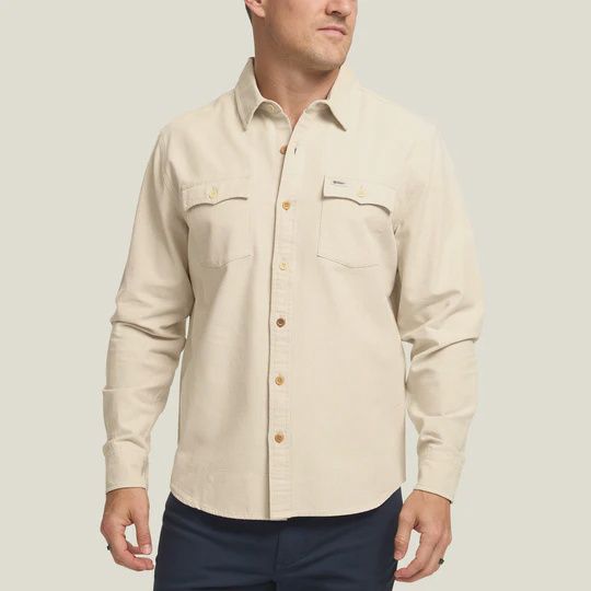 Novato Shirt, Color: Oatmeal, Size: LRG