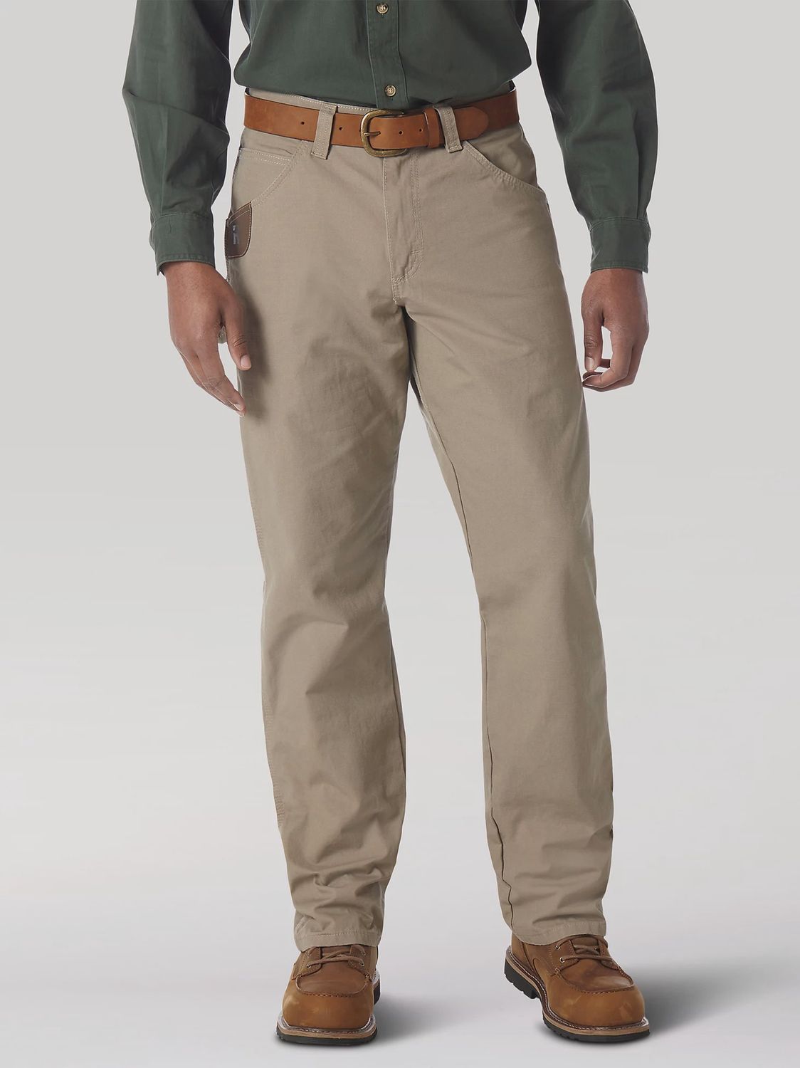 Riggs Workwear Carpenter Pant - Dark Khaki, Color: Dark Khaki, Size: W46xL34
