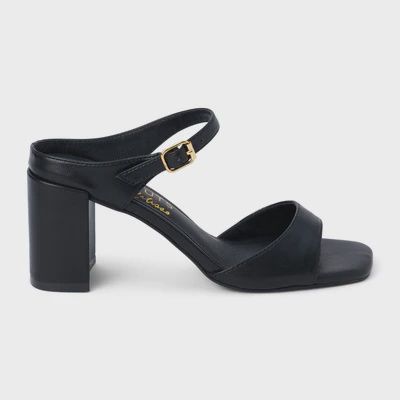 Donnie Block Heel, Color: Black, Size: 6