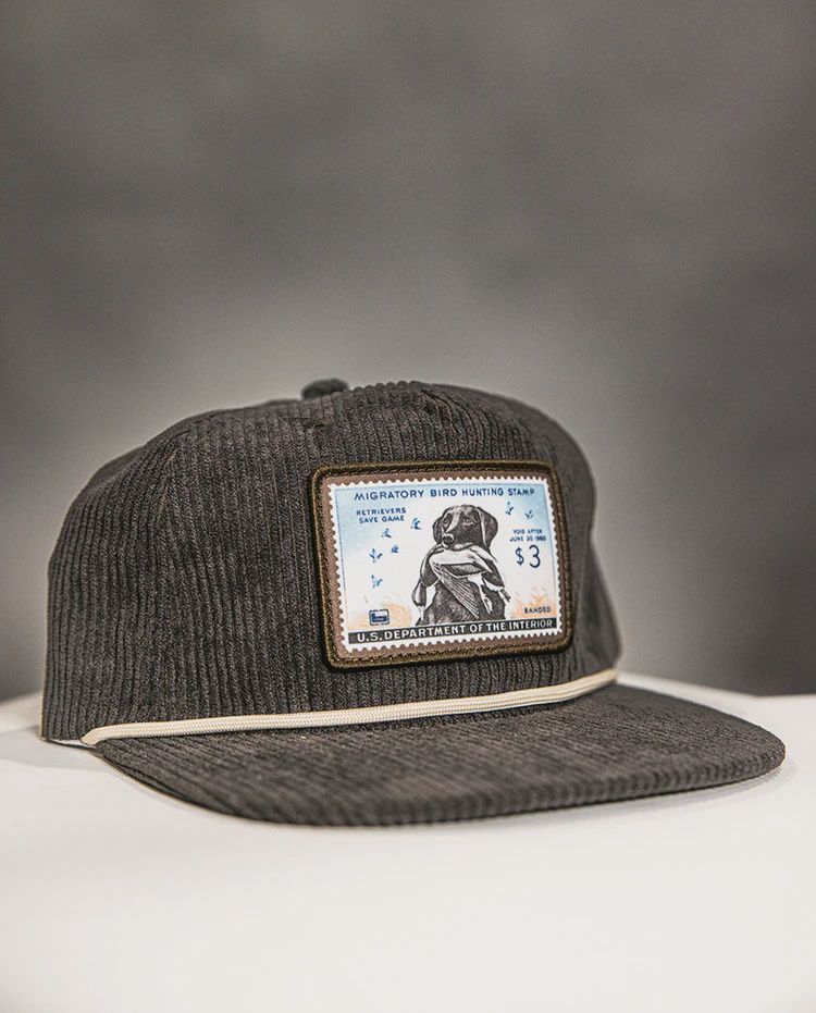 Corduroy Goat Rope Cap-Roux