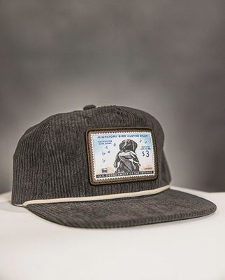 Corduroy Goat Rope Cap-Roux
