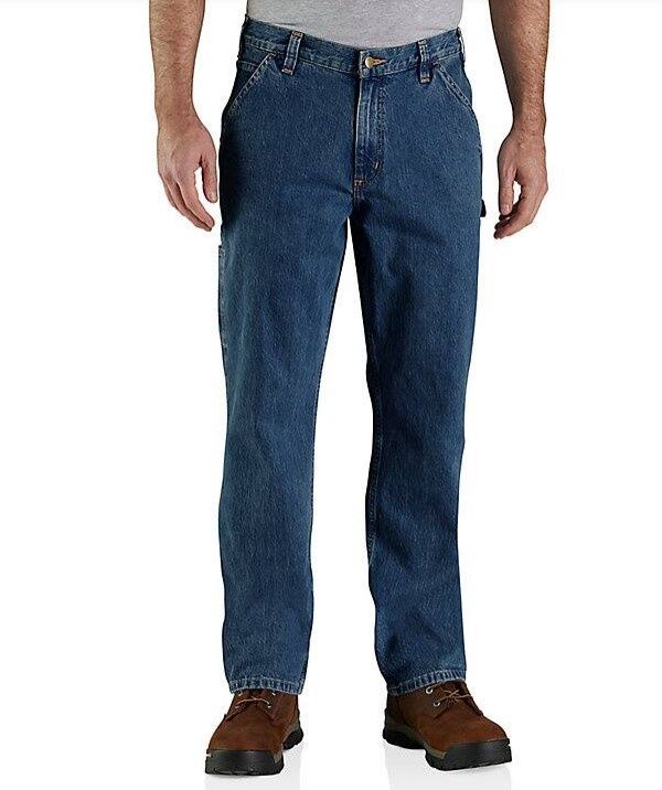 Men&#39;s Loose Fit Utility Jean, Color: H45-Canal, Waist: W28, Length: L30