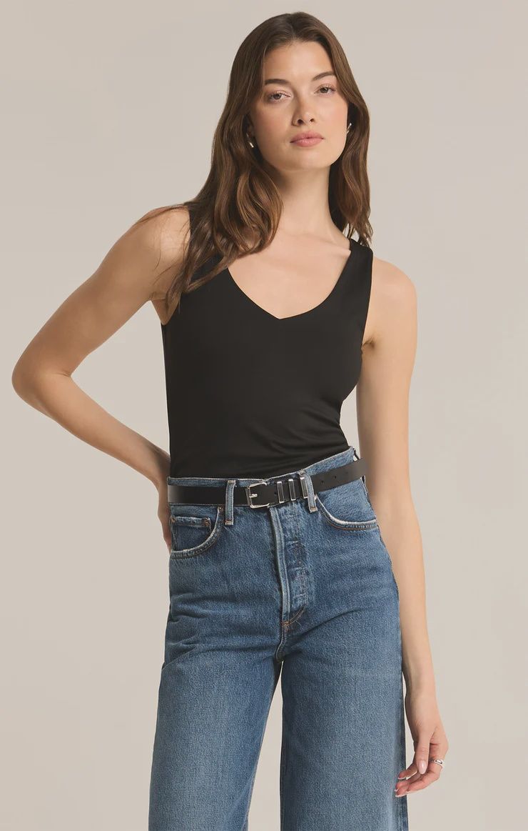 Avala Long Sleeve So Smooth Top, Size: XSM, Color: Black