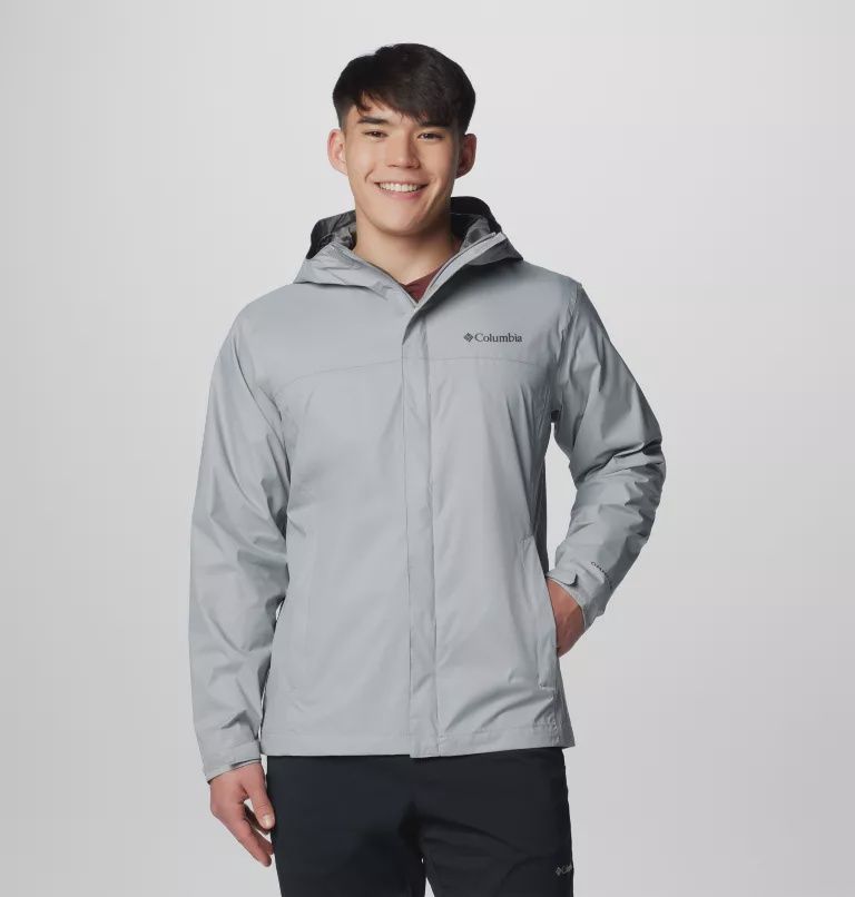 Men&#39;s Watertight II Jacket, Size: SML, Color: 039-Columbia Grey