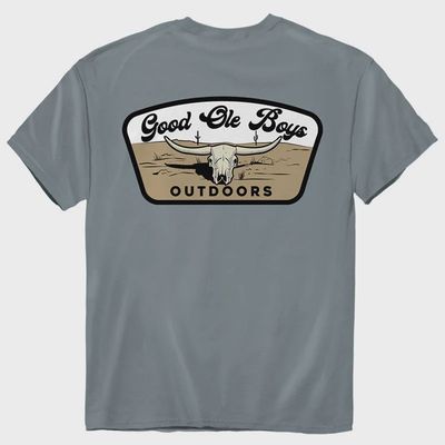 Longhorn Skull SS Tee