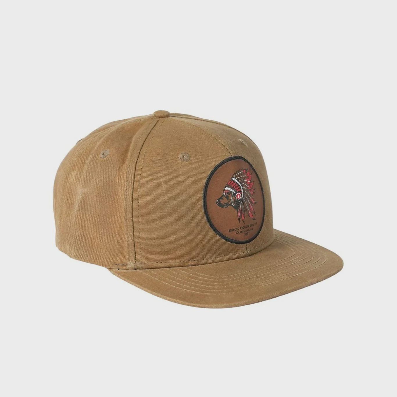 Waxed Backwater Tobacco Chief Patch Hat