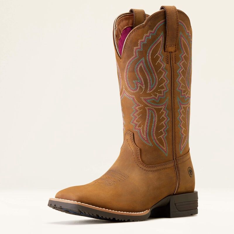 Women&#39;s Hybrid Ranchwork Western Boot, Size: 6, Width: B