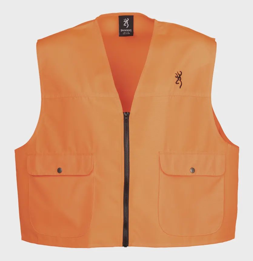 Browning Safety Vest, Color: Blaze, Size: SML