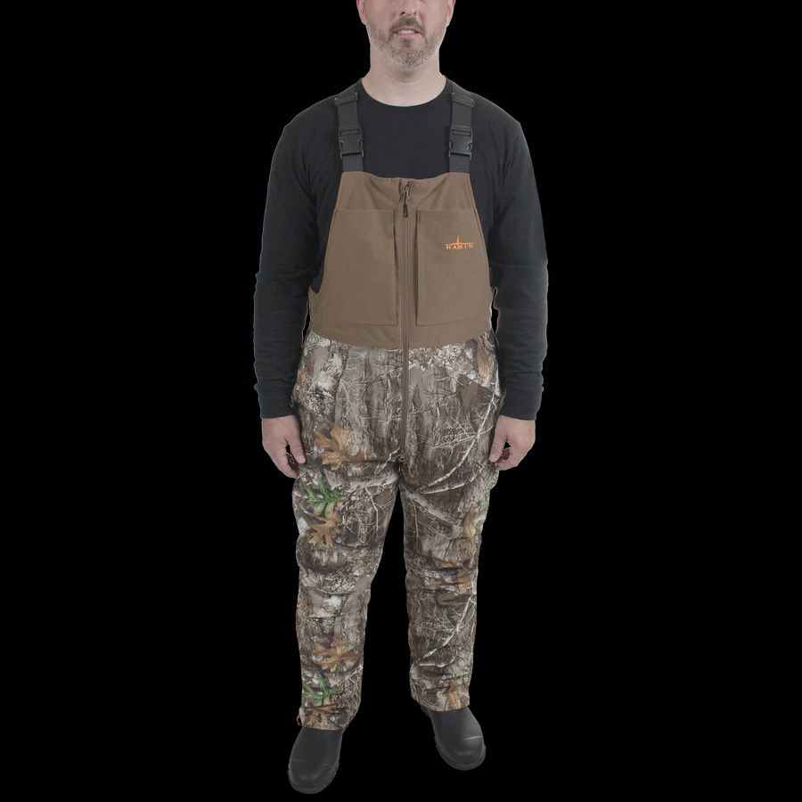 Men&#39;s Cedar Branch Insulated Waterproof Bibs, Color: Realtree Edge, Size: MED