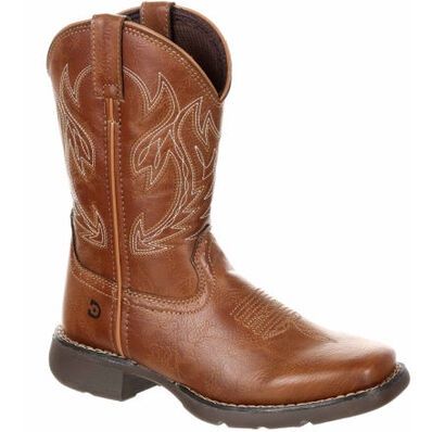 Big Kids Rodeo Brown Western Boot, Size: 10, Width: M