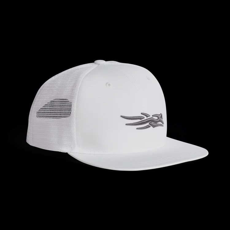 Logo Trucker White