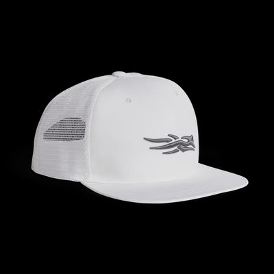 Logo Trucker White