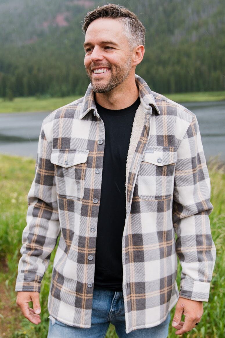 Shacket - Coyote Plaid, Size: MED