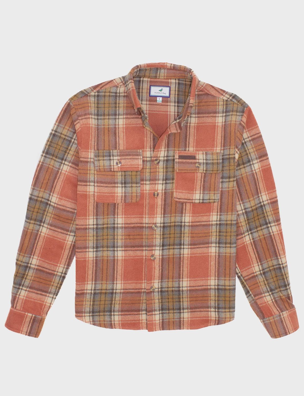 Ranch Flannel, Color: JPR-Jasper, Size: MED