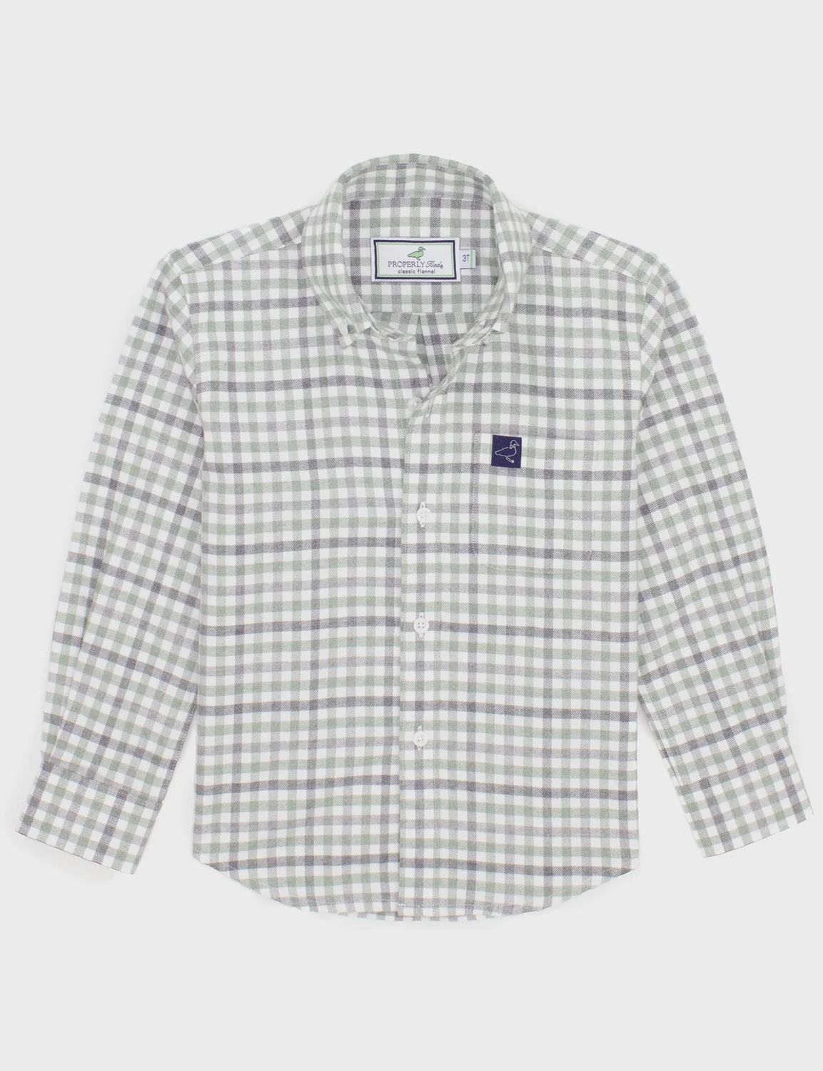 Classic Flannel, Color: GSL-Grassland, Size: SML