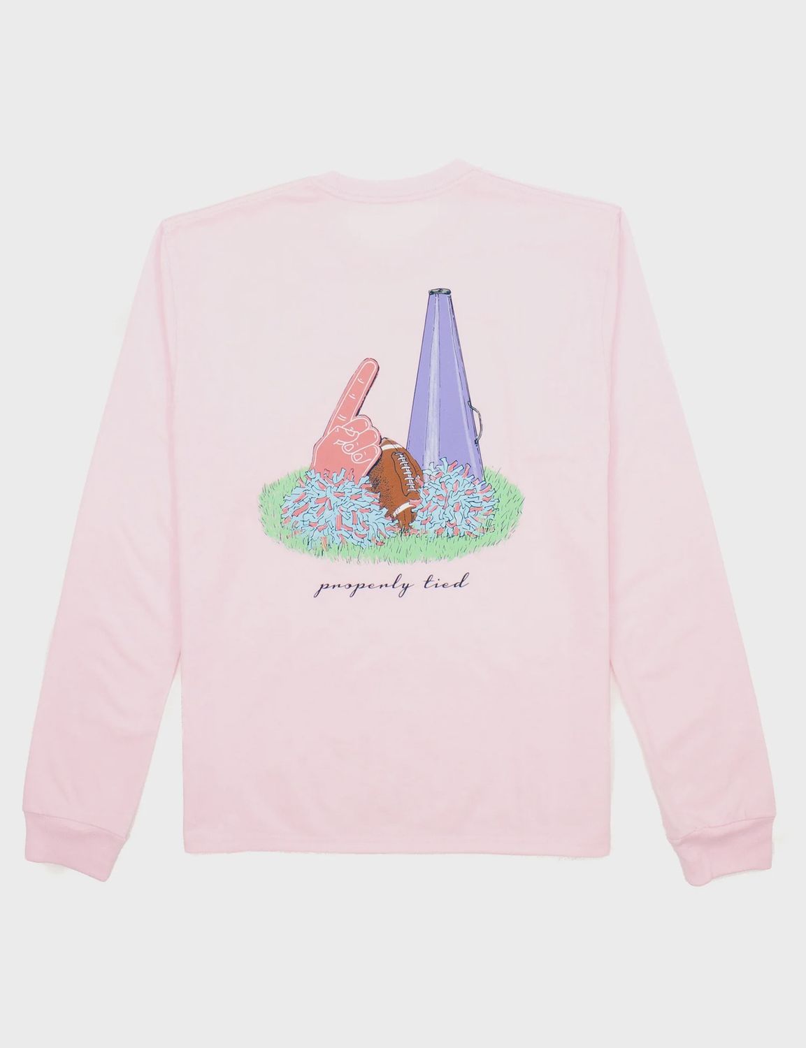 Home Team LS Tee, Color: RSE-Rose, Size: SML