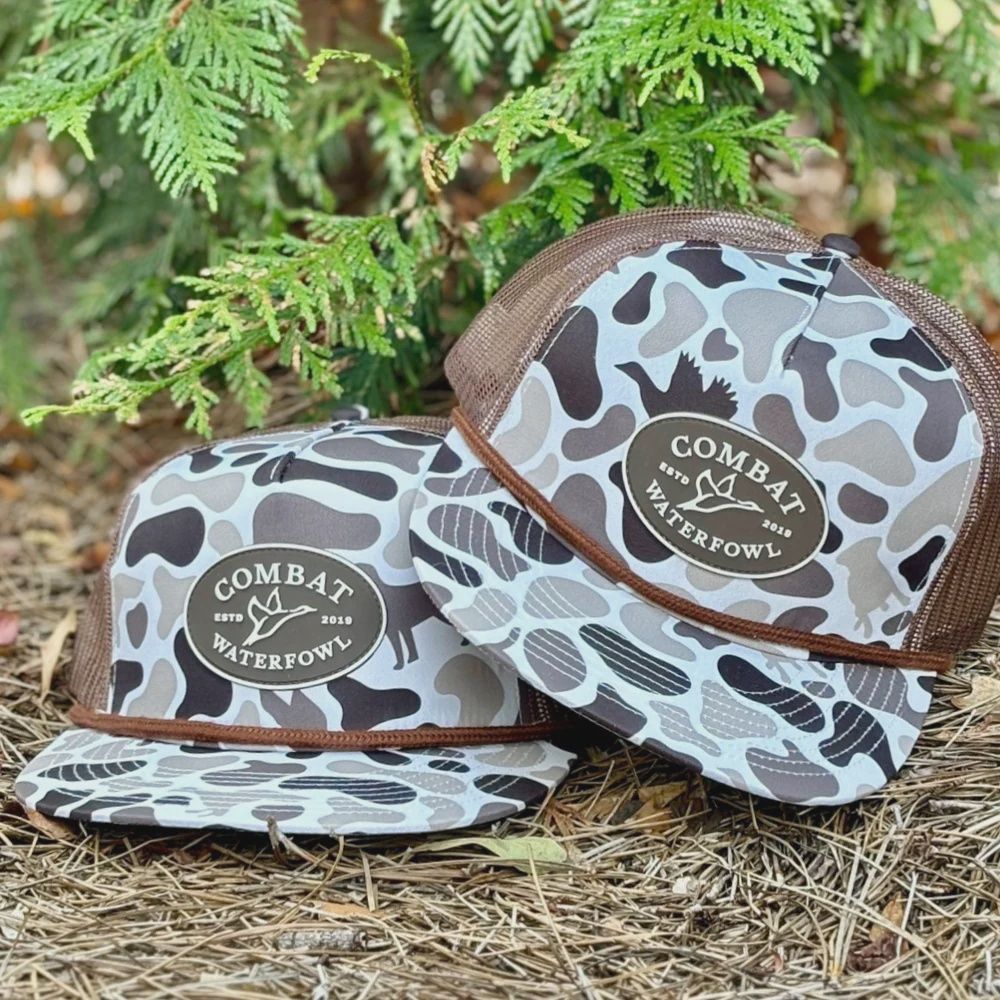 Front Lines Patch Trucker Hat - Helmand Camo