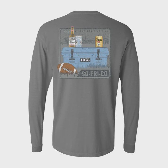 A Southern Tradition LS Tee, Size: SML, Color: Granite