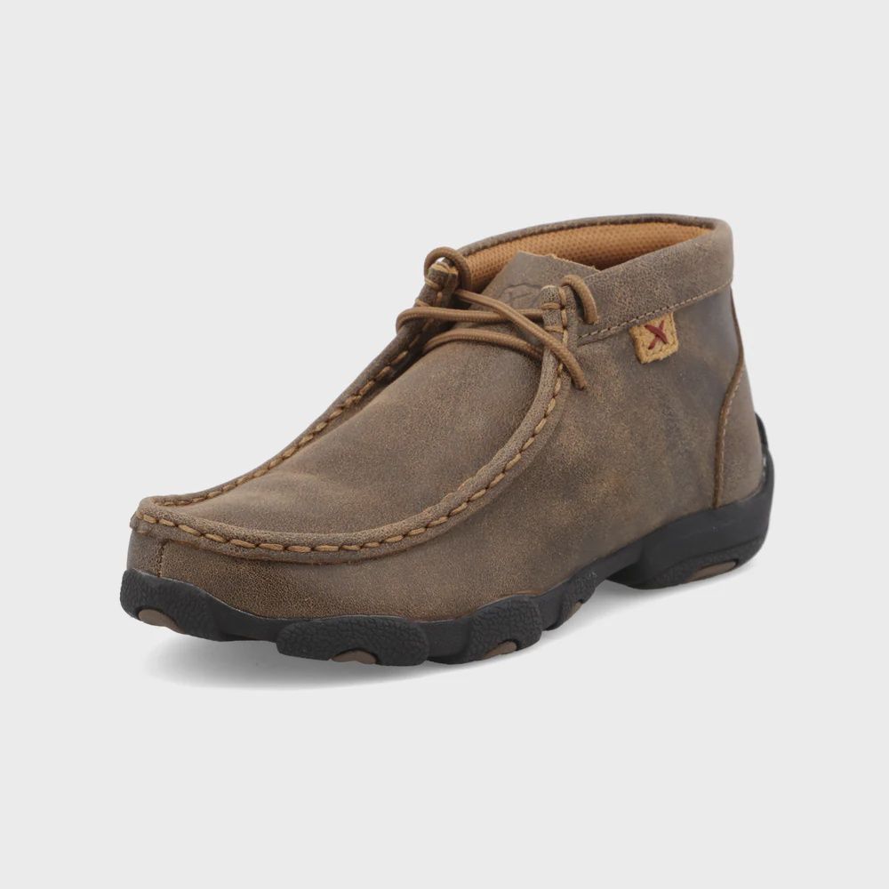 Youth Chukka Driving Moc, Size: 1, Width: M