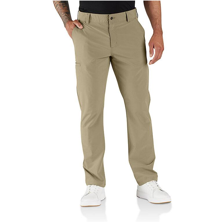 Men&#39;s Force Sun Defender Relaxed Fit Pant, Color: E00-Greige, Size: 2XL, Length: REG