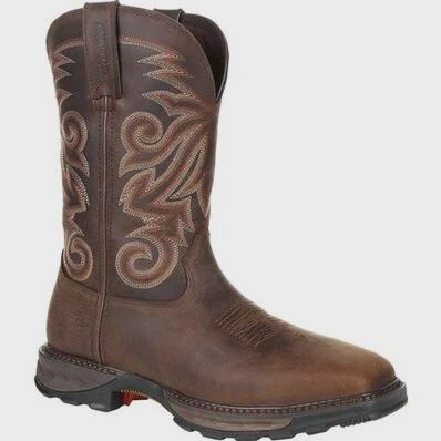 Maverick XP Steel Toe Waterproof Western Work Boot, Width: M, Size: 12
