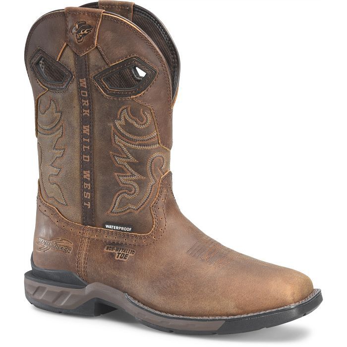 Wilmore Composite Toe Work Boots, Width: D, Size: 9